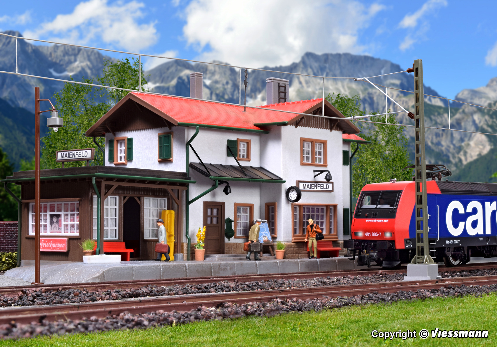 Kibri 39496 Bahnhof Maienfeld
