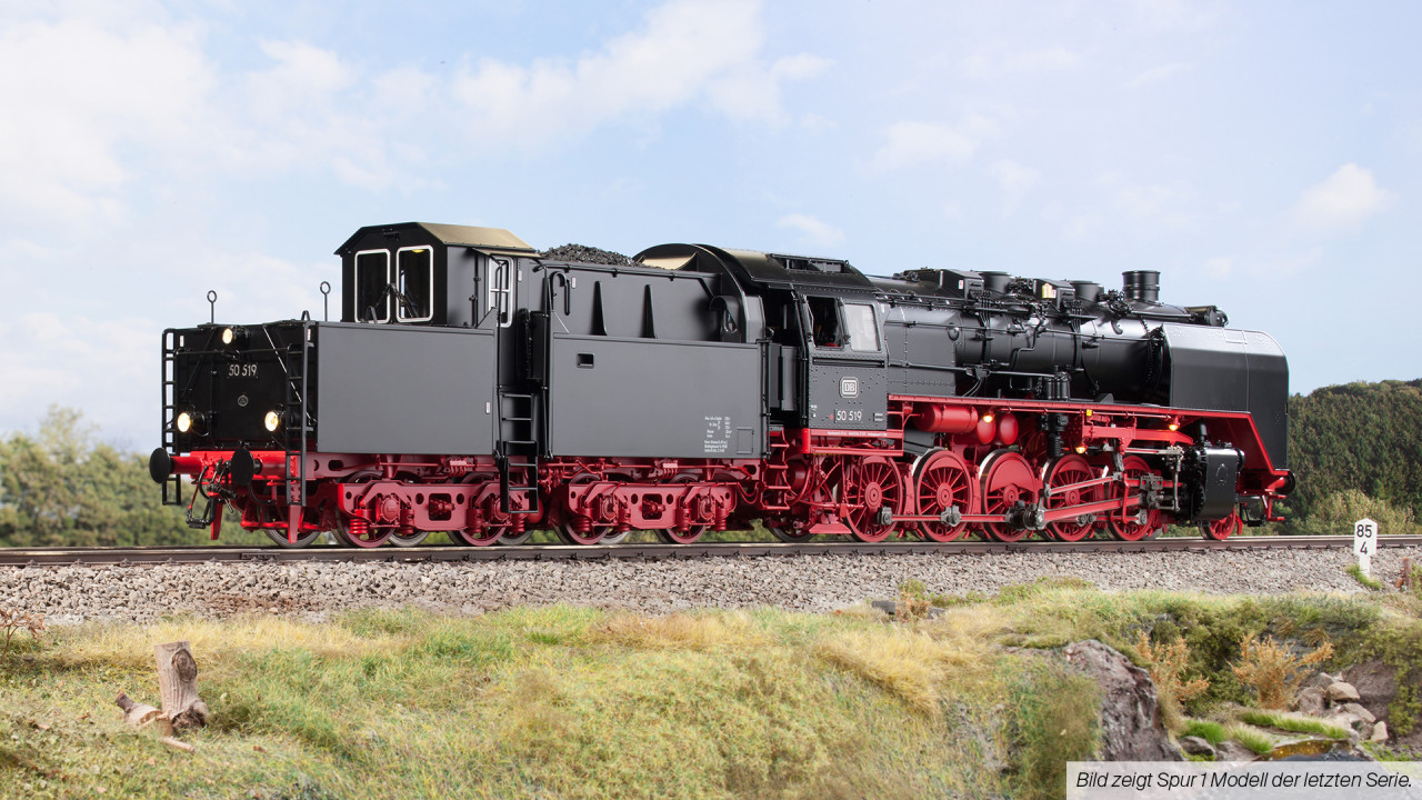 KM1 105064 DB Dampflok BR 50 519 Ep.3b