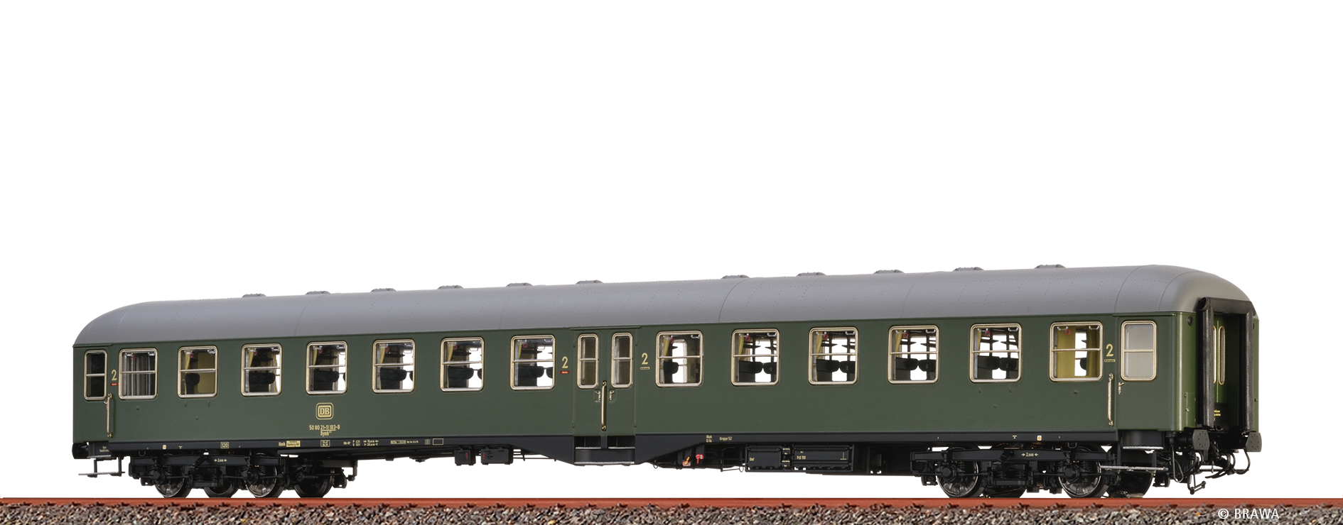 58018 DB Eilzugwagen Bylb 421 2.Kl. Ep.4
