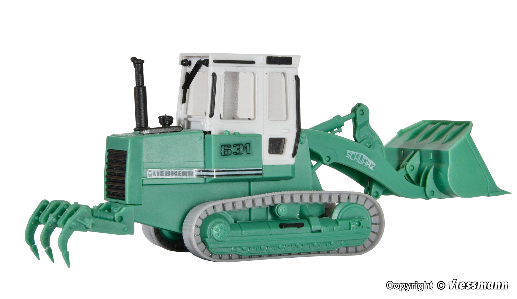 Kibri 15205 Liebherr Raupe 631 Schwarz Bau