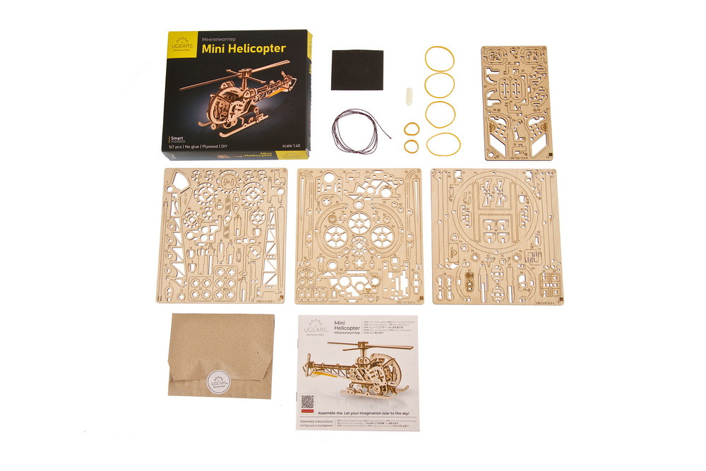 70225 UGEARS Mini-Hubschrauber