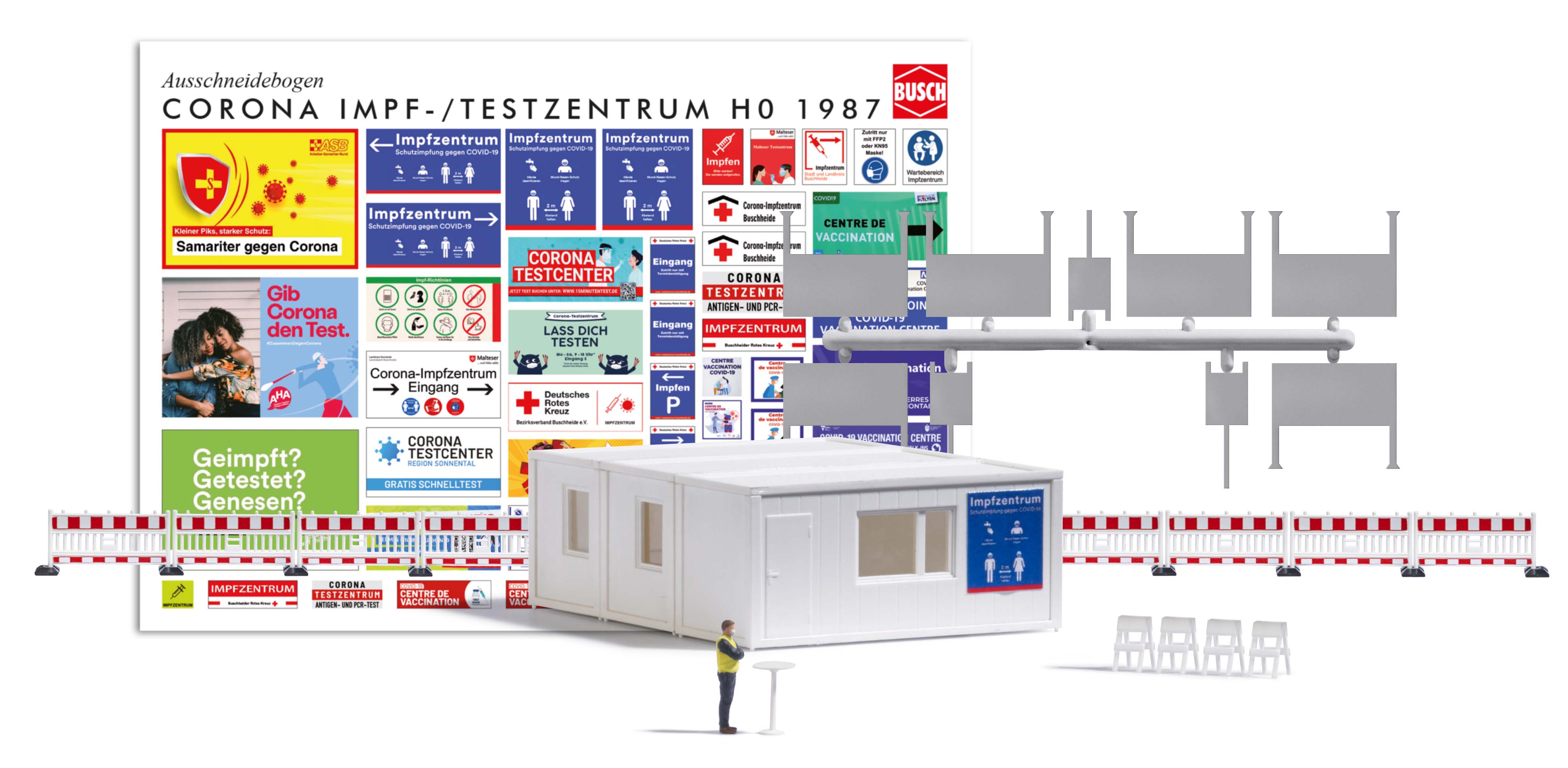 1987 Corona Impf-/Testzentrum