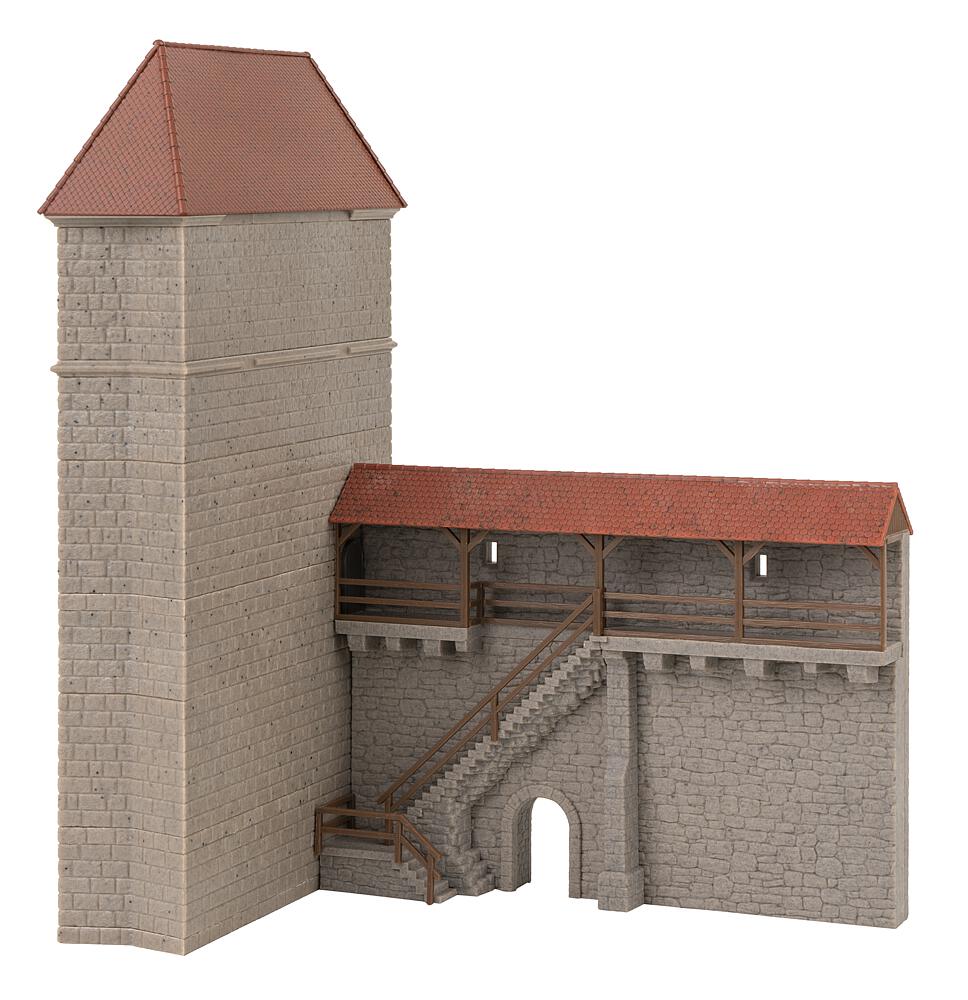 130691 Altstadtmauer-Set Schildmauer