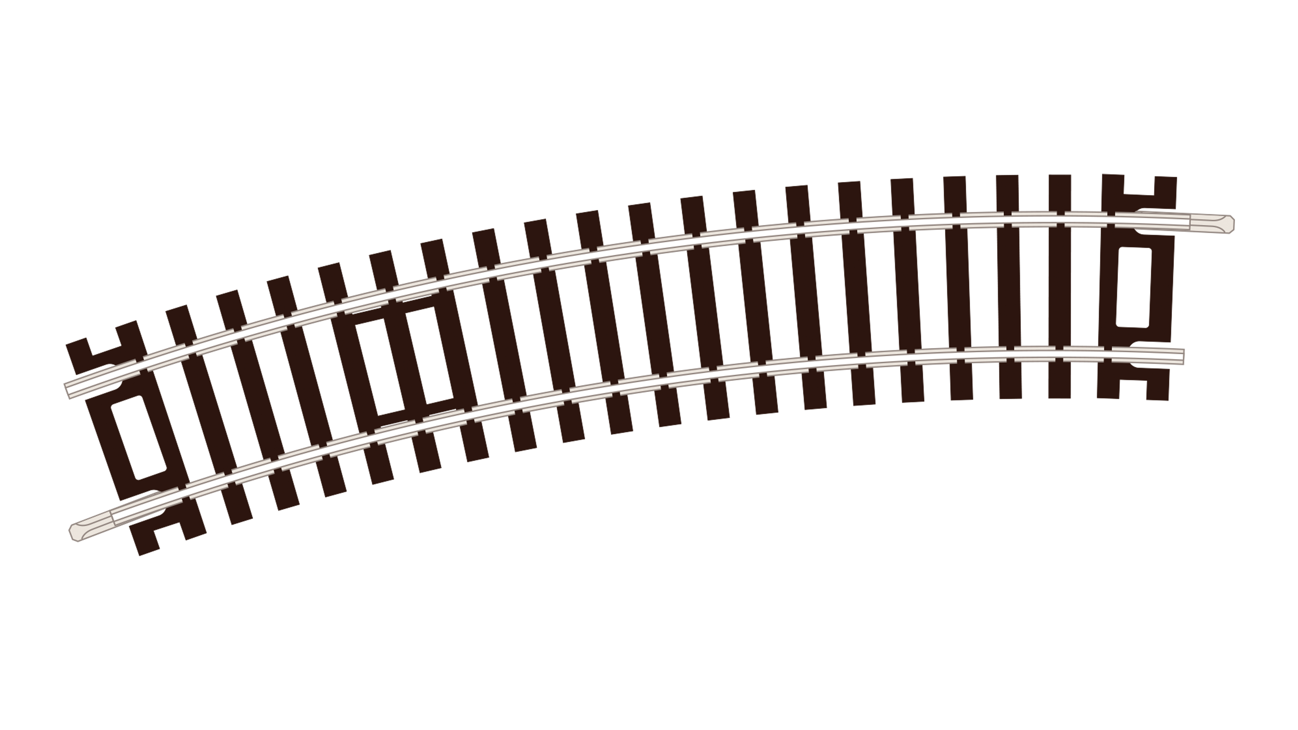 ST222 Halbe Kurve, 1. Radius