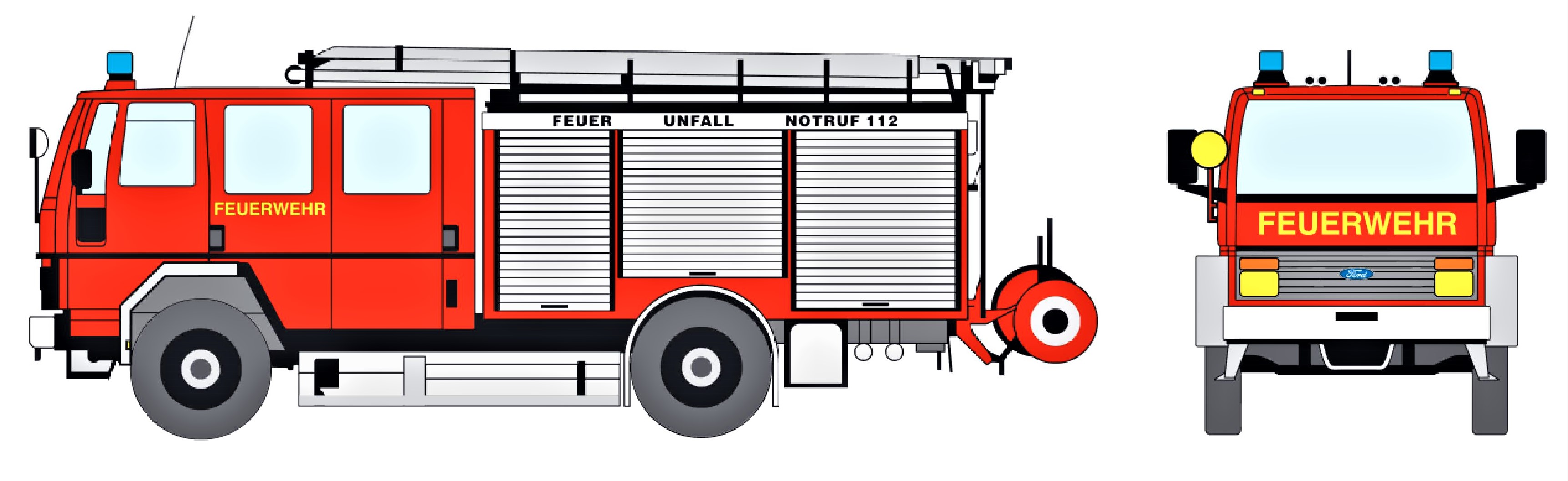 4035 Ford Cargo 1520 Ziegler LF16 WF Akzo Nob