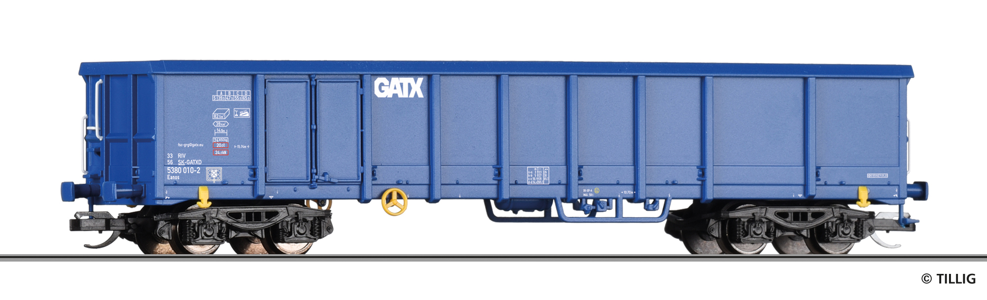 15725 GATX offener Güterwagen Eanos Ep.6
