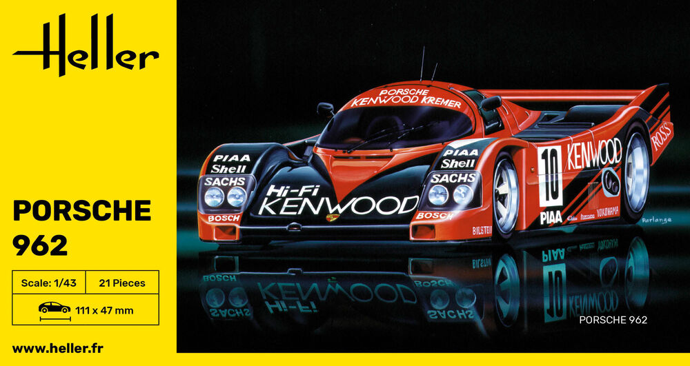 80109 Porsche 962 #10 Kenwood