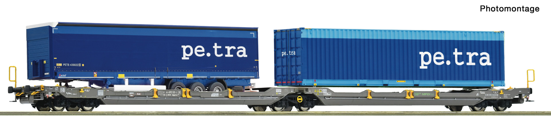 6600391 MFD Rail Doppeltaschenwagen T3000 Ep.6