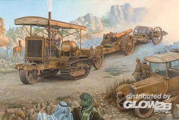 814 Holt 75 Artillery Tractor w/BL 8-inch Ho