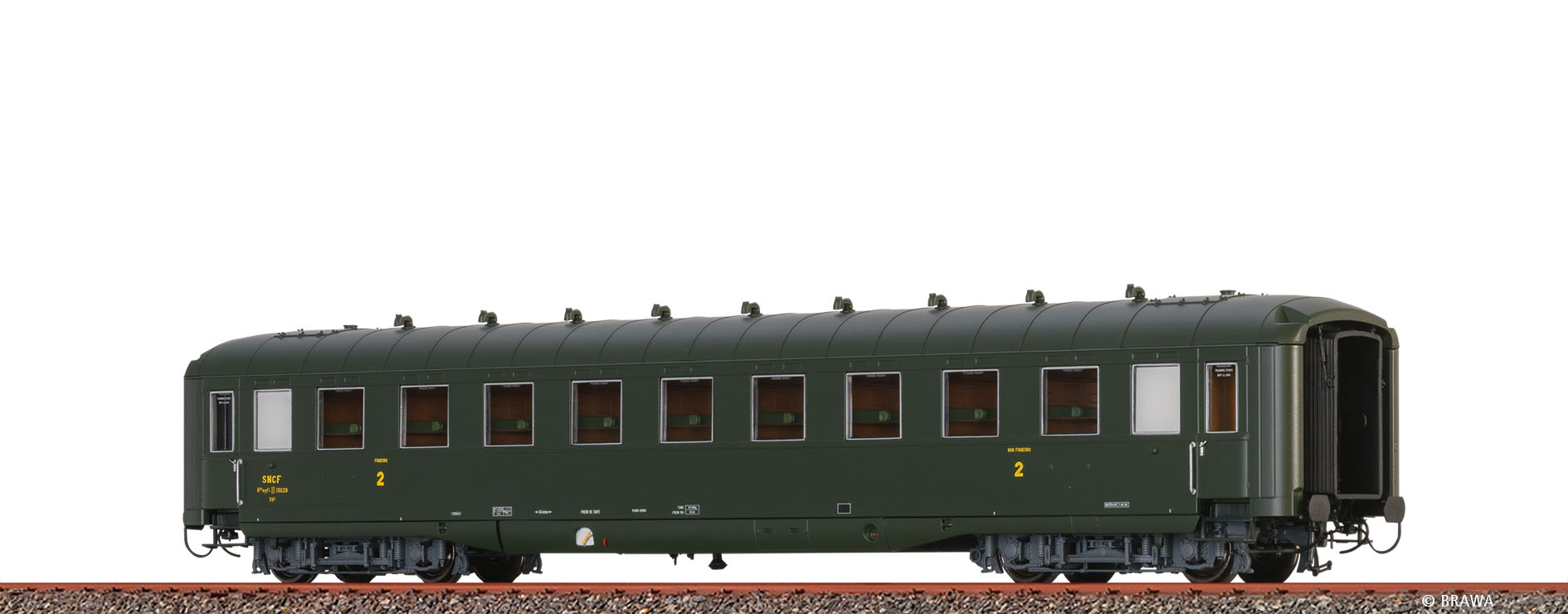 51122 SNCF Schürzenwagen 2.Kl. B10myfi Ep.3