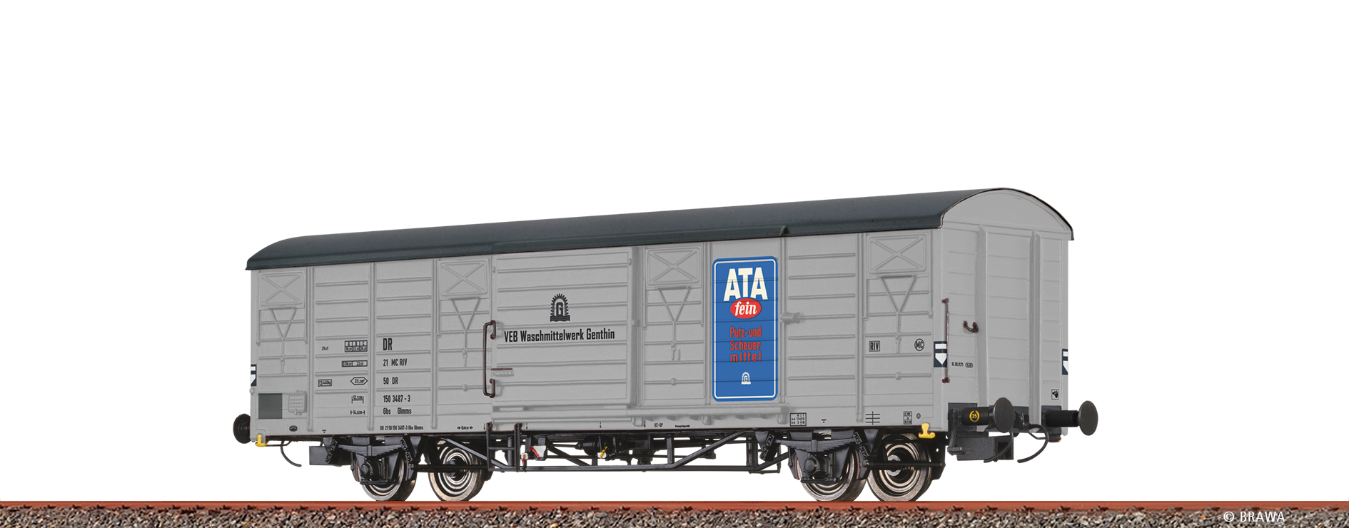 49928 DR ged. Güterwagen Glmms "ATA" Ep.4