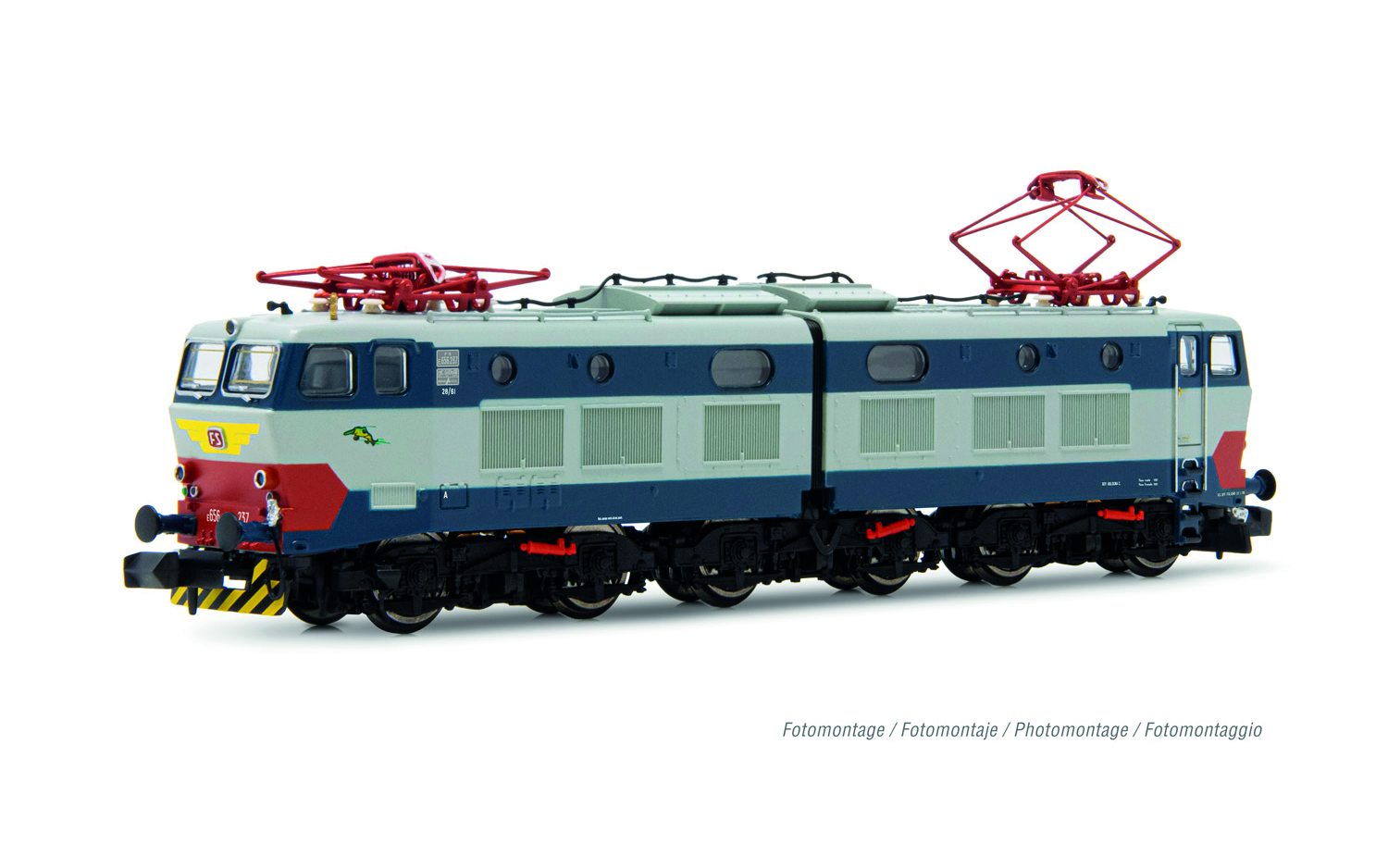 HN2646S FS E-Lok Reihe E.656 blau/grau Ep.5