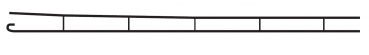 419 DB Fahrdraht verkupfert 0,5 x 230 mm of