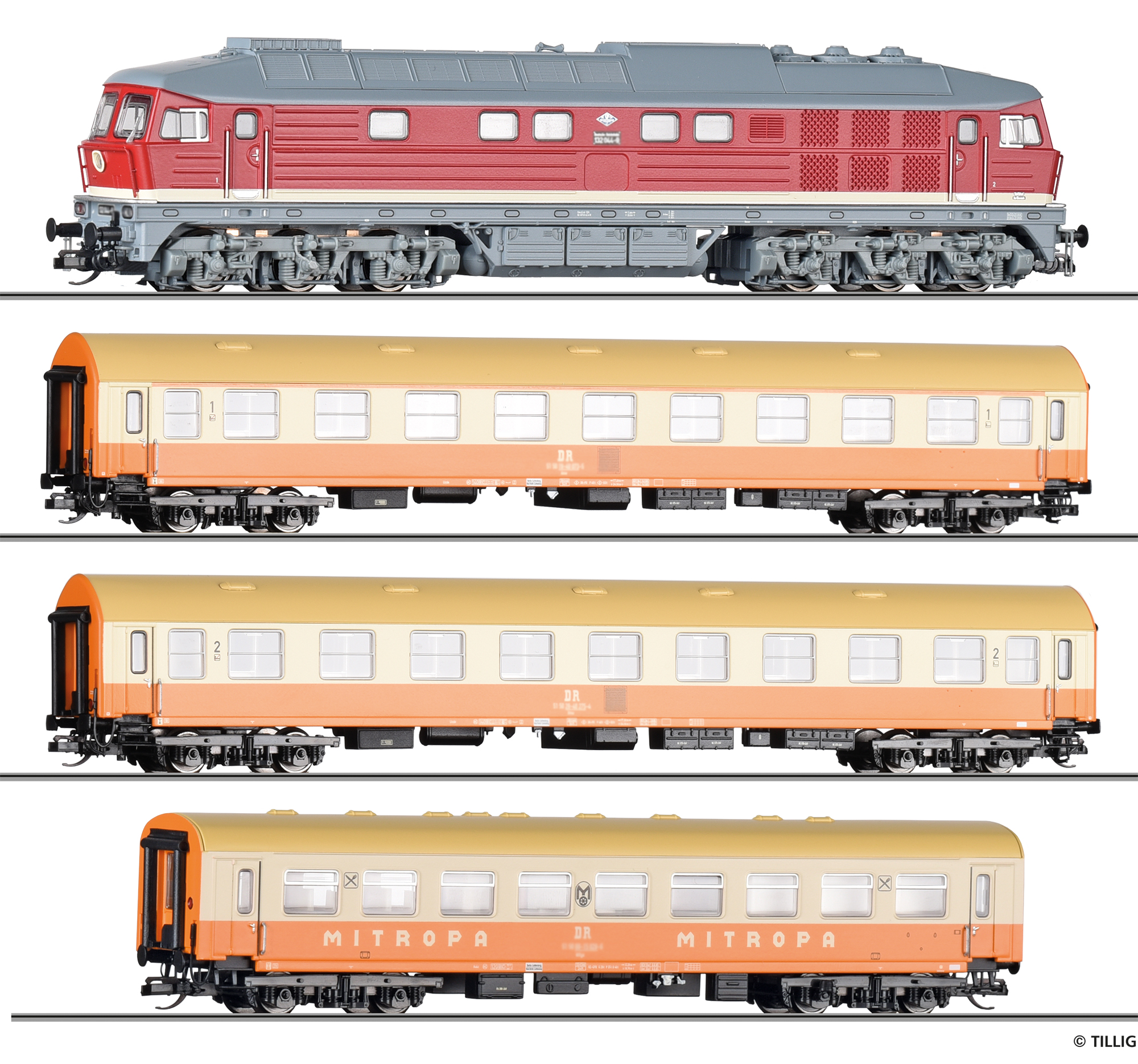 01502 Premium-Einsteiger-Set: Reisezug Städte
