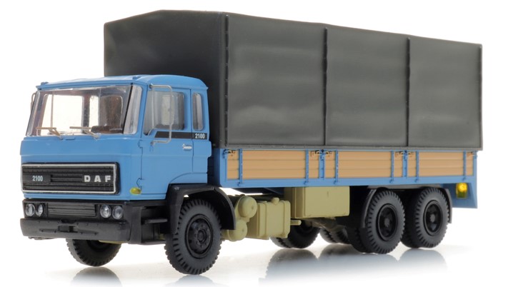 Artitec 487.052.11 DAF 2100 Prit.Pl.-Lkw (3a) blau