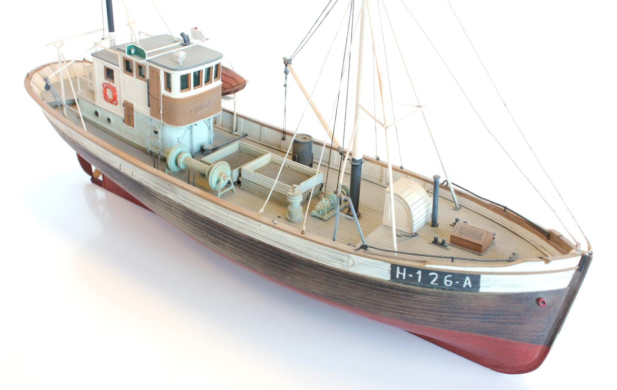 Artitec 50.107 Norw. Fischerboot Framtid Wasserlinie