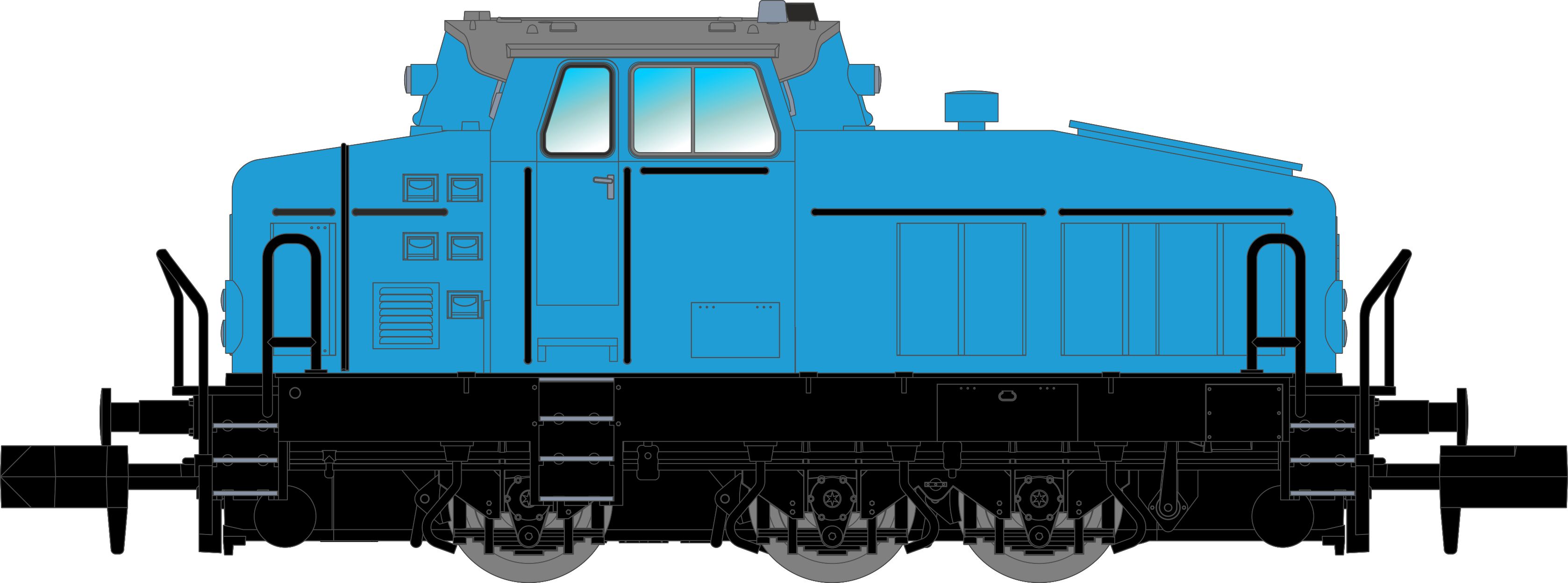 NME 123303 Diesellok DHG 500C hellblau Ep.3-6