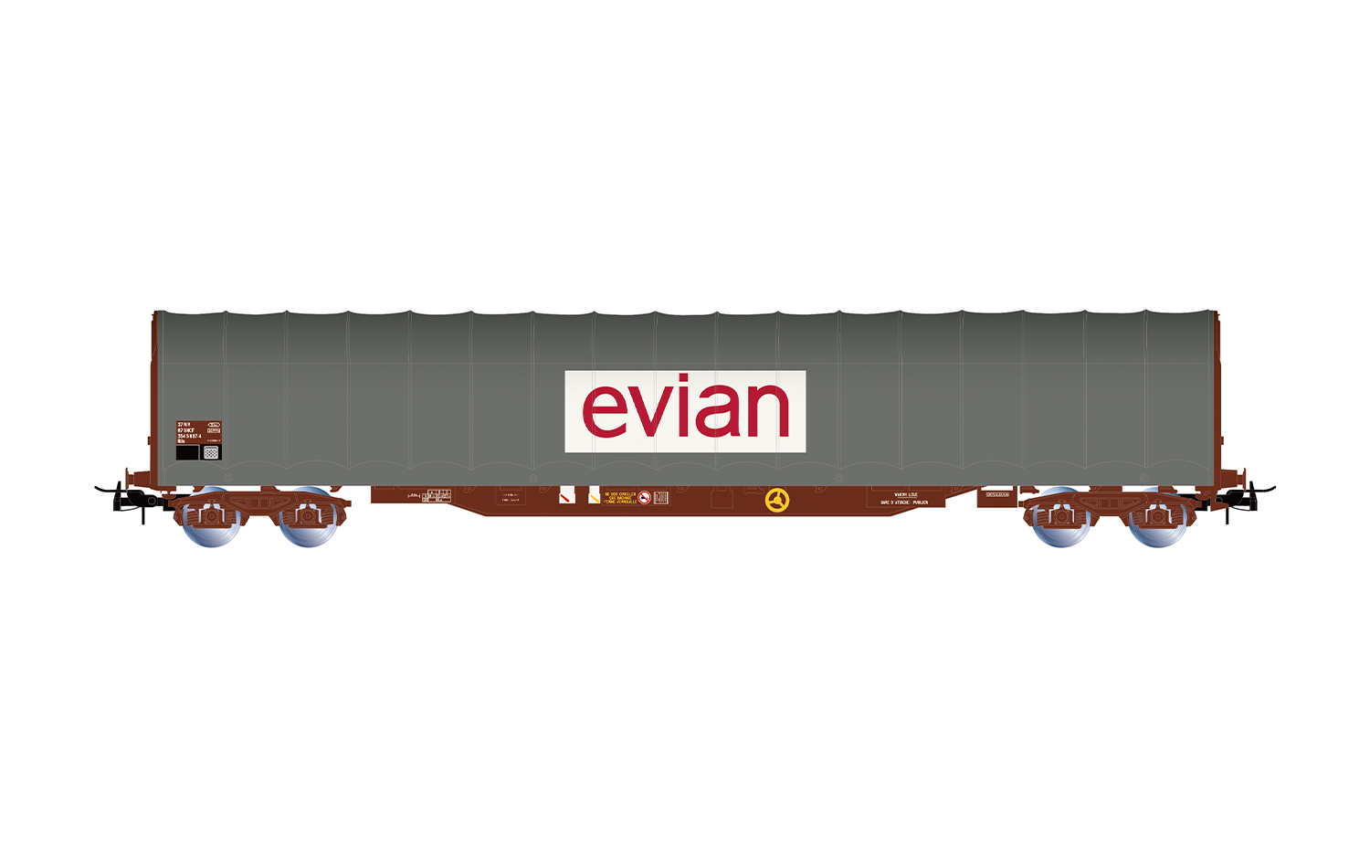 HJ6333 SNCF Schiebeplanenw. Rils "EVIAN" Ep.4-5