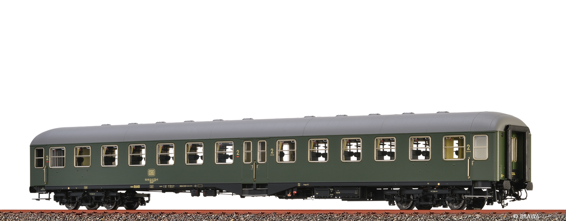 58029 DB Eilzugwagen Bylb 421 2.Kl. Ep.4 AC