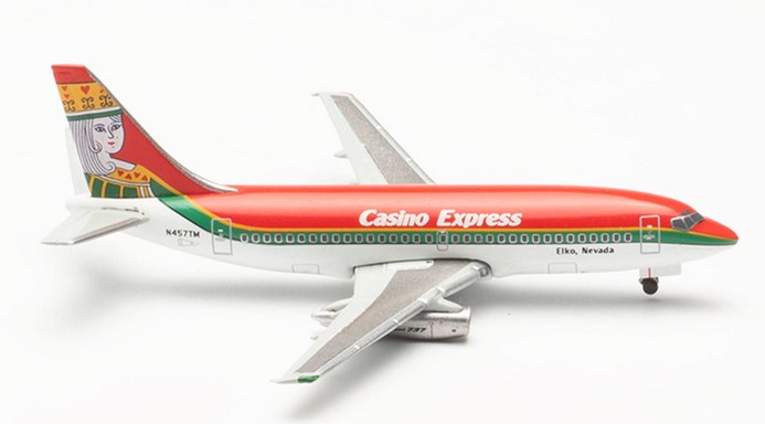 535700 Boeing 737-2H4 Casino Express orange