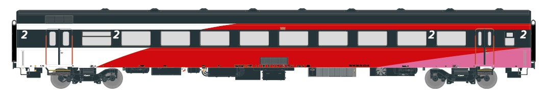 Exact-train 11140 NS Reisezugwagen ICRm Fyra B Ep.6