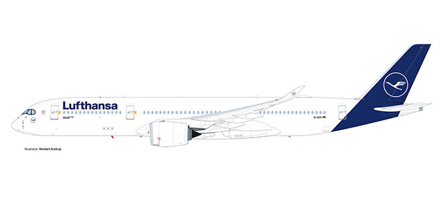 612258 Airbus A350-900 LH Lufthansa - new