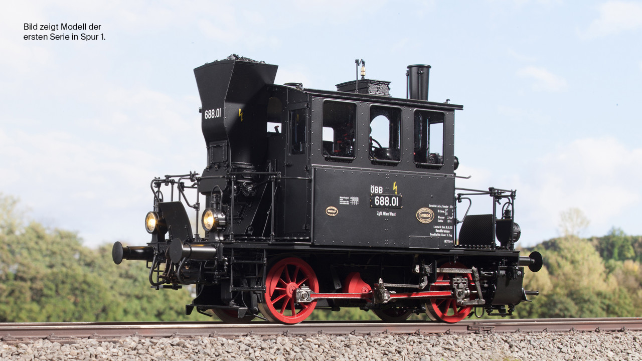 KM1 109838 ÖBB Dampflok BR 688.01 Ep.IIIa