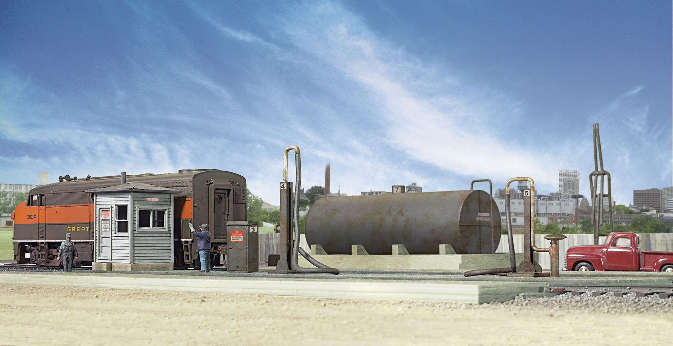 Walthers 2908 Diesel Fueling Facility