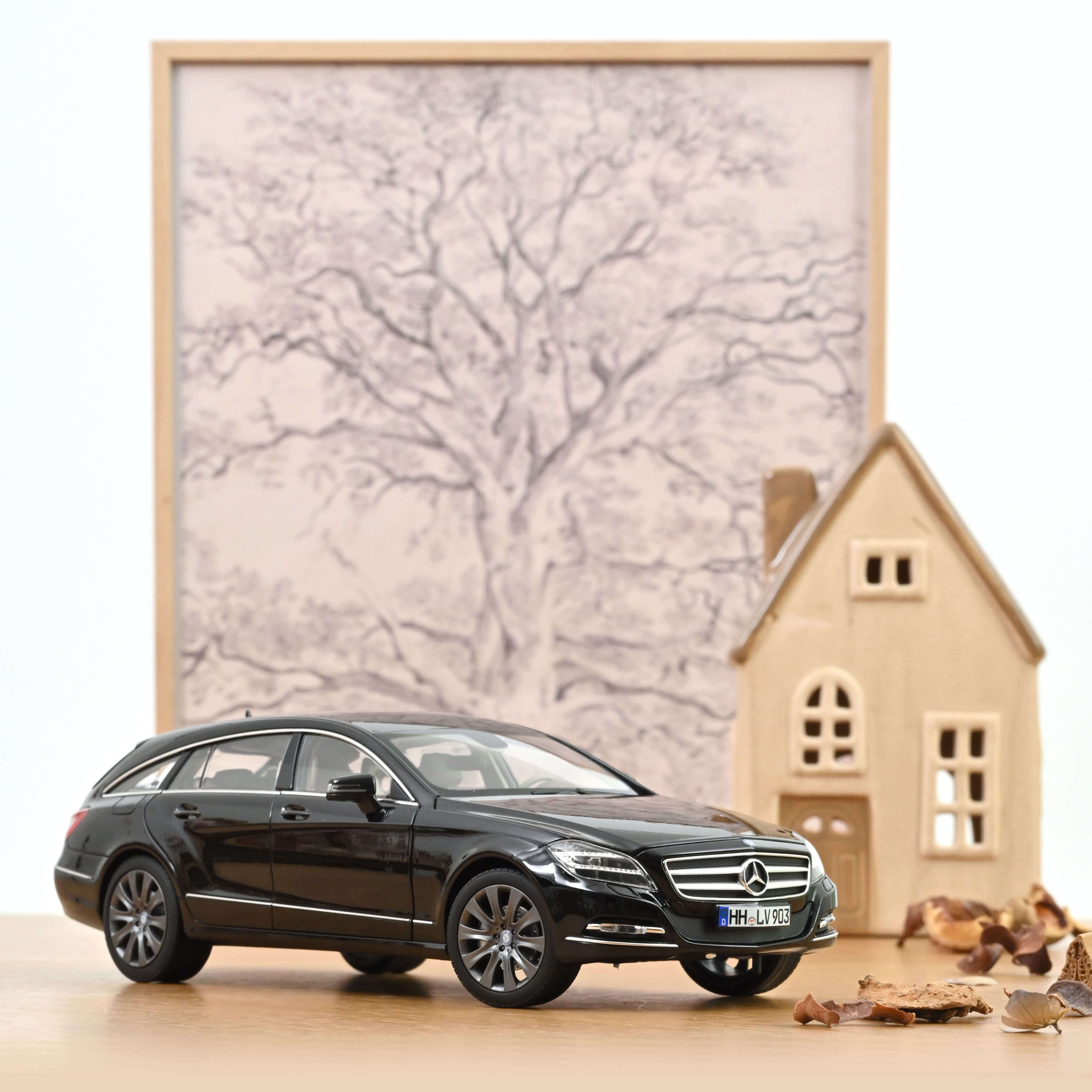 183944 MB CLS-Shoorting-Break schwarz-met.