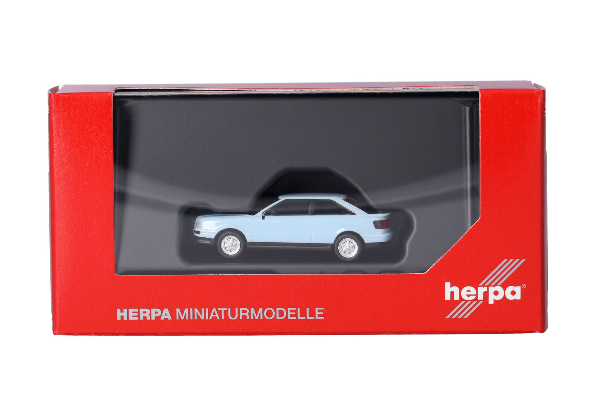 Herpa 029018 Basic: Audi 90 Coupe gulfblau