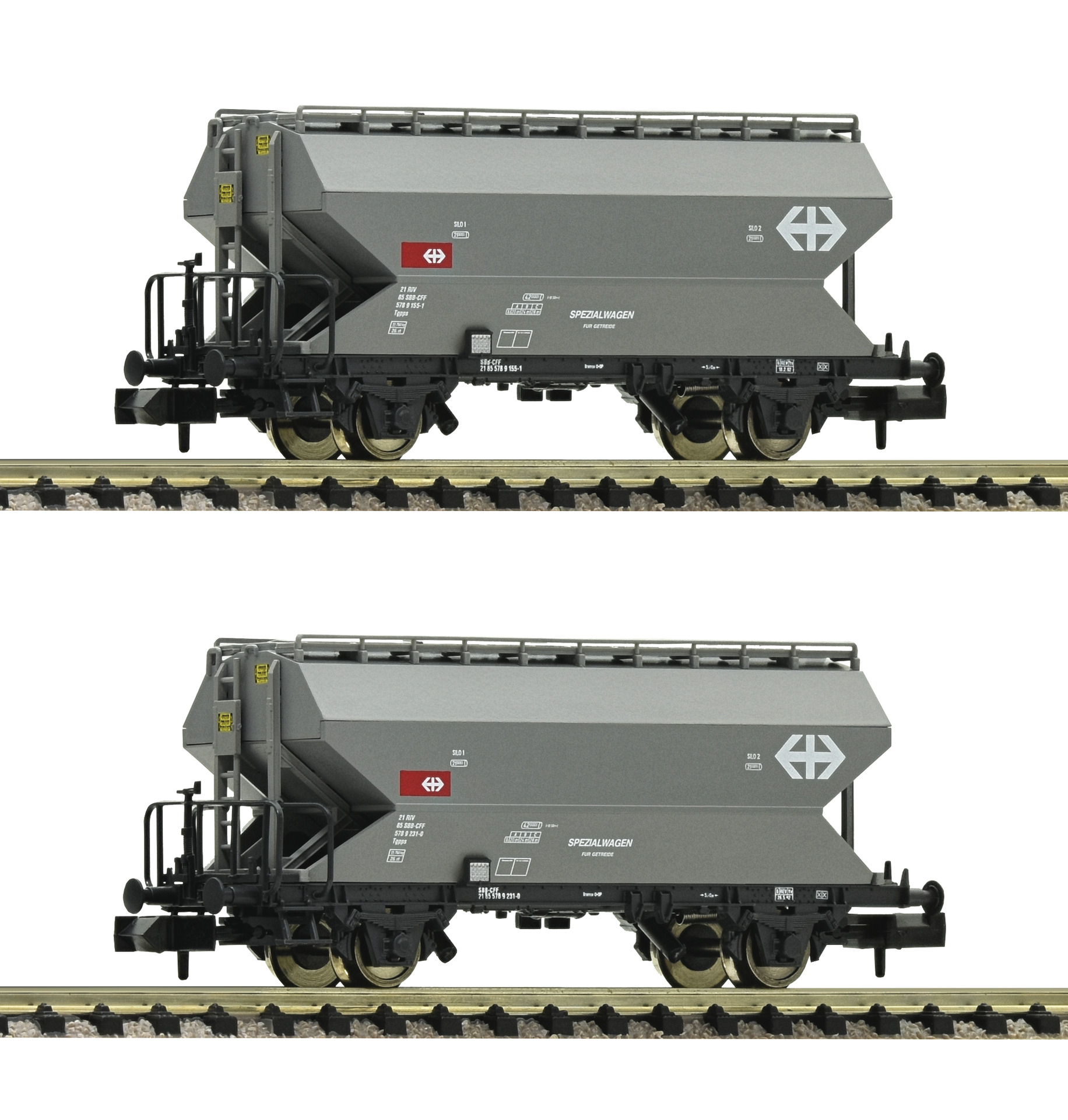 830311 SBB Getreidesilowagen-Set 2-tlg Ep.5
