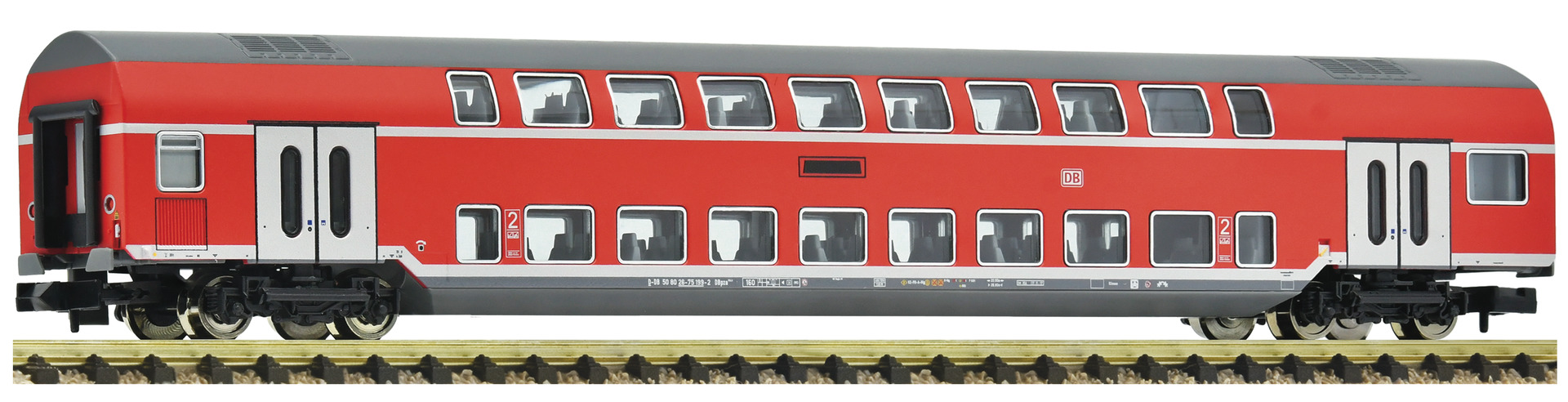 6260081 DBAG Doppelstockwagen 2. Kl. Ep.6