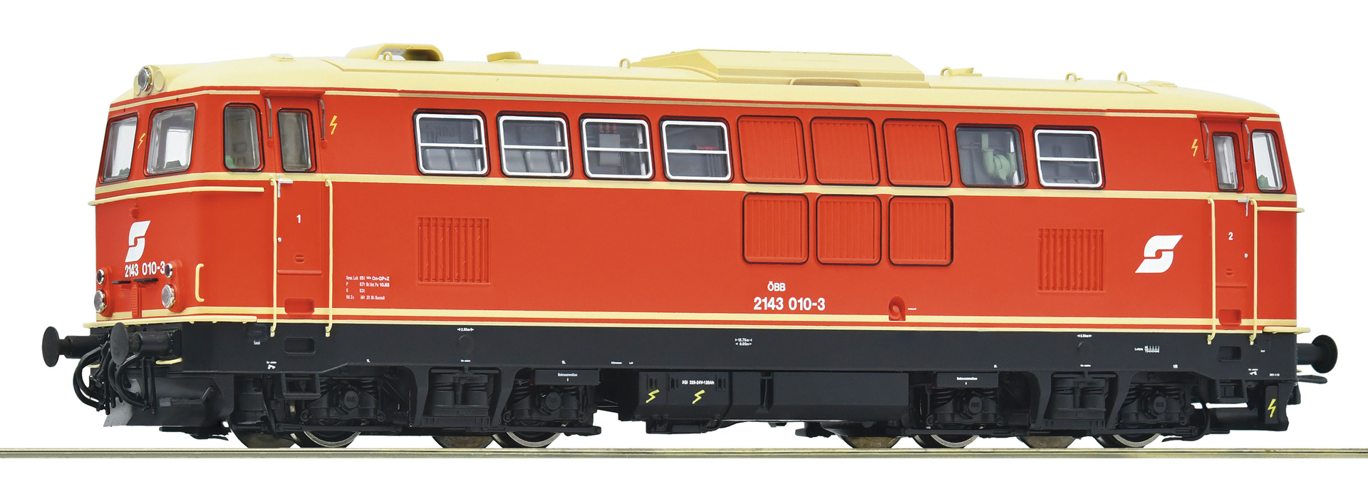 Roco 78074 ÖBB Diesellok 2143 010-3 Ep.4 AC