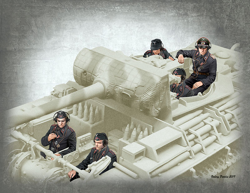 MB35201 German Tank Crew, 1944-1945