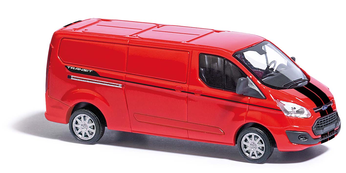 52440 Ford Transit Custom Kasten rot Rallye
