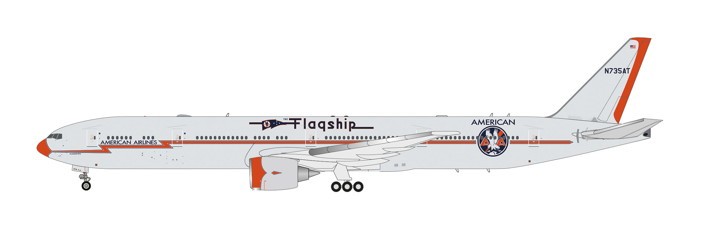 539173 Boeing 777-300ER American Airlines