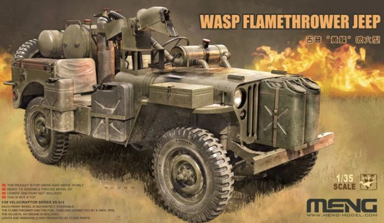 VS-012 WASP Flamethrower Jeep