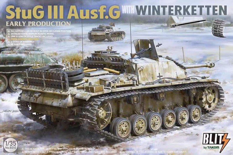 8010 StuG III Ausf.G with Winterketten