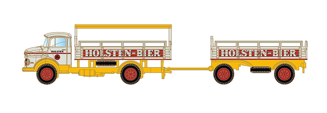 3469 MB L322 HZ Getränkepritsche Holsten Bier