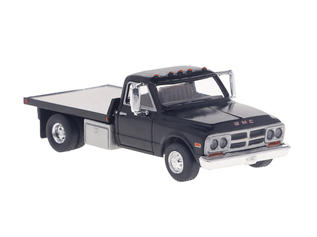 19669 GMC Sierra Grande Plattform-Truck schwar