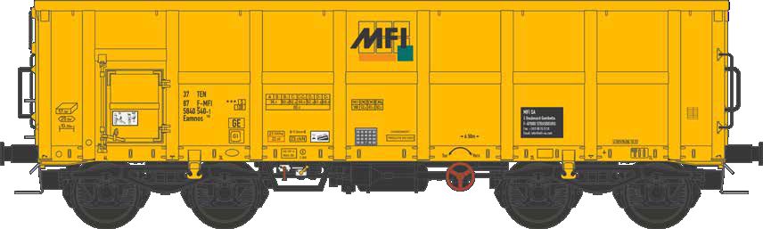 NME 540640 MFI Offener Güterwagen Eamnos Ep.6