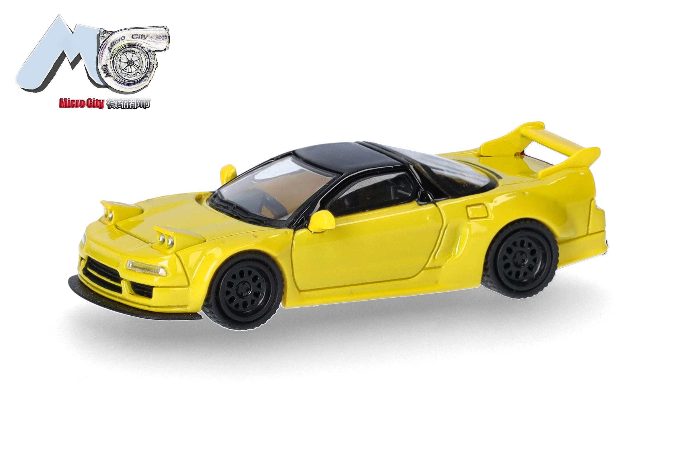 87MC000114 MicroCity: Honda NSX gelb