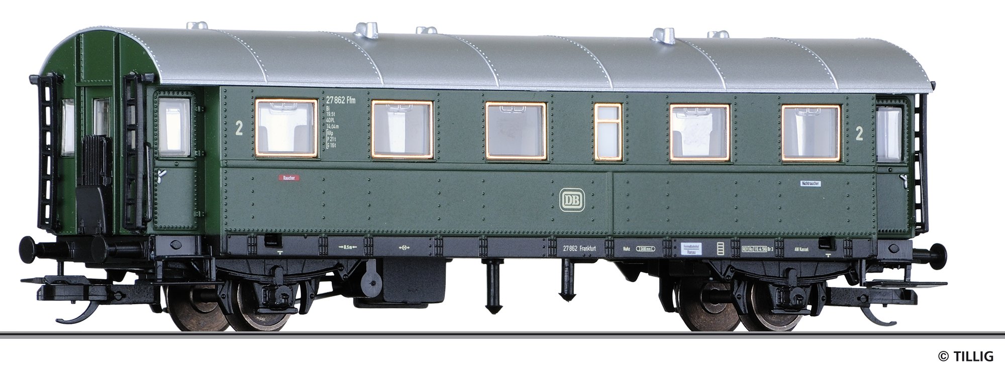 16007 DB Reisezugwagen 2.Kl. Bi Ep.3