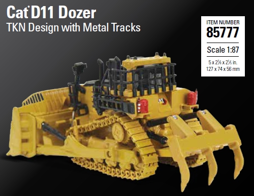 85777 Cat D11 Dozer TKN Design metal tracks