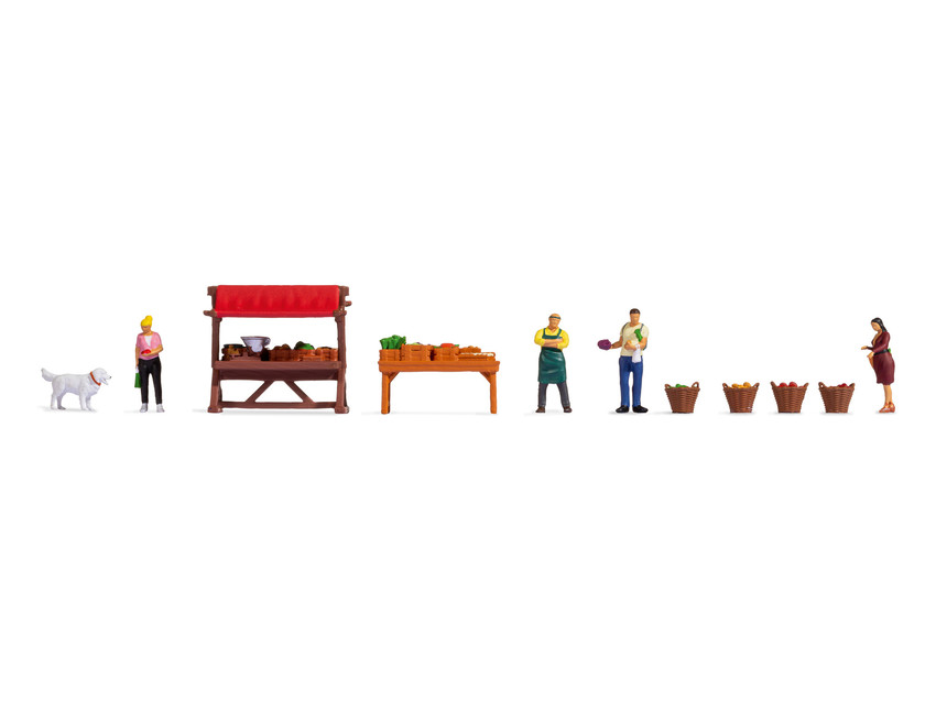 16225 Figuren-Themenwelt Gemüsestand