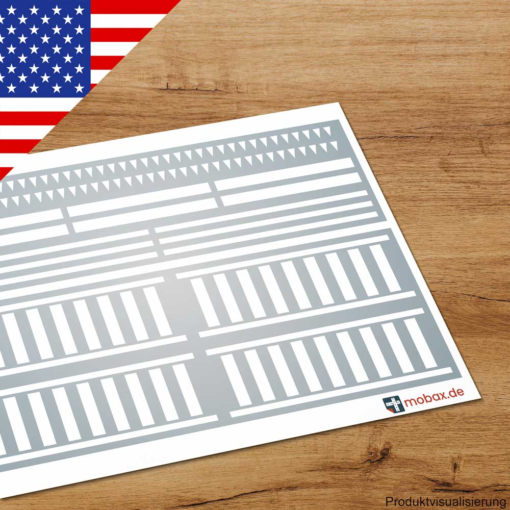 Mobax US-W-04-N Linein-Set #2 weiß (USA)