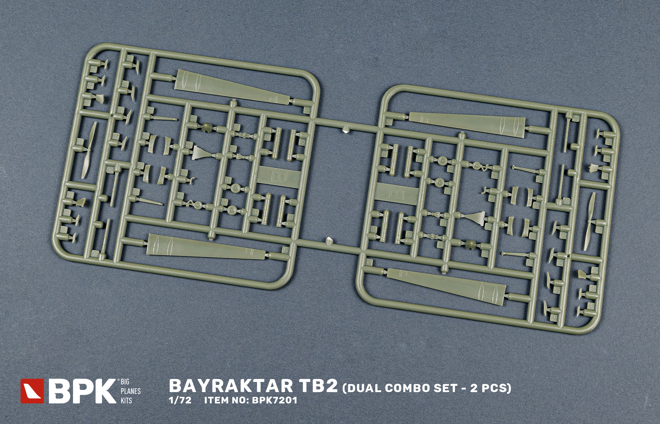 BPK 7230 Baykar TB2 dual combo set - 2 Pcs/Stück