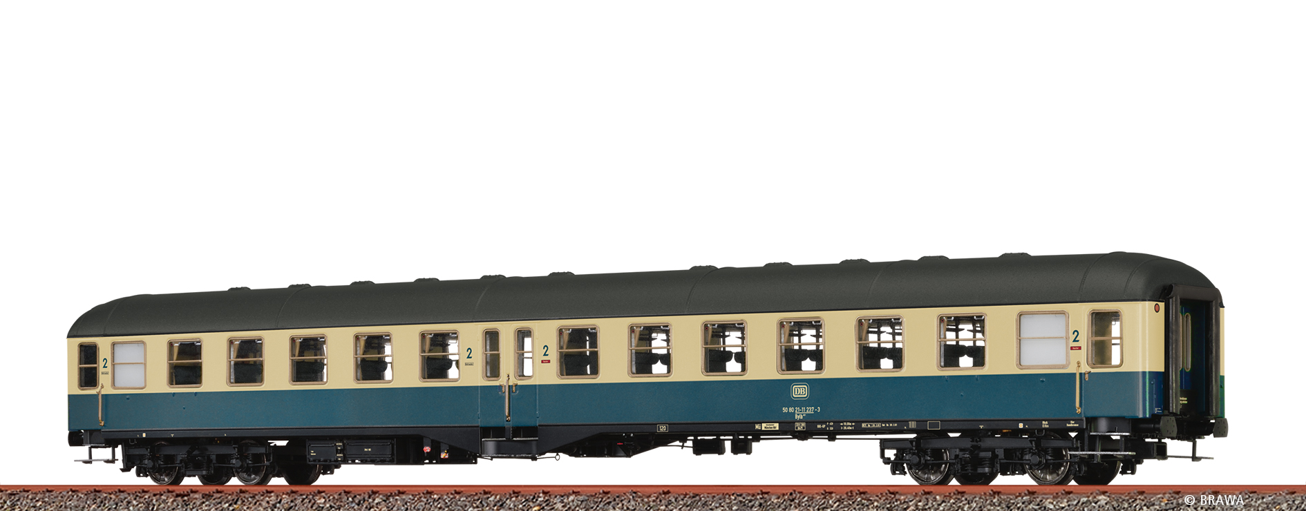 58063 DB Reisezugwagen Bylb 421 2.Kl. Ep.4