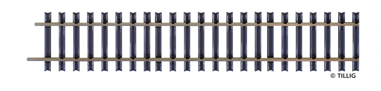 82136 Flexibles Stahlschwellengleis 470 mm