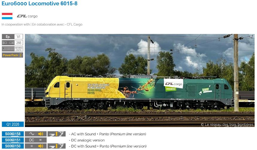 S0060151 CFL Cargo E-Lok Euro6000 Ep.6